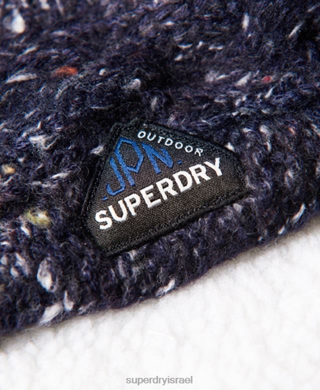 il Superdry נשים סנוד כבל גרייסי חיל הים 4LX2Z4324 אביזרים