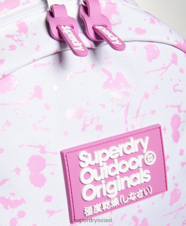 il Superdry נשים מהדורת הדפסה שינוי צבע מונטנה תיק גב מונטנה לבן 4LX2Z4331 אביזרים