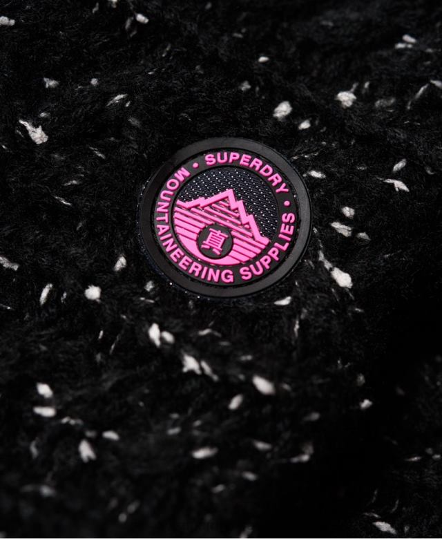 il Superdry נשים סנוד כבל גרייסי שָׁחוֹר 4LX2Z4334 אביזרים