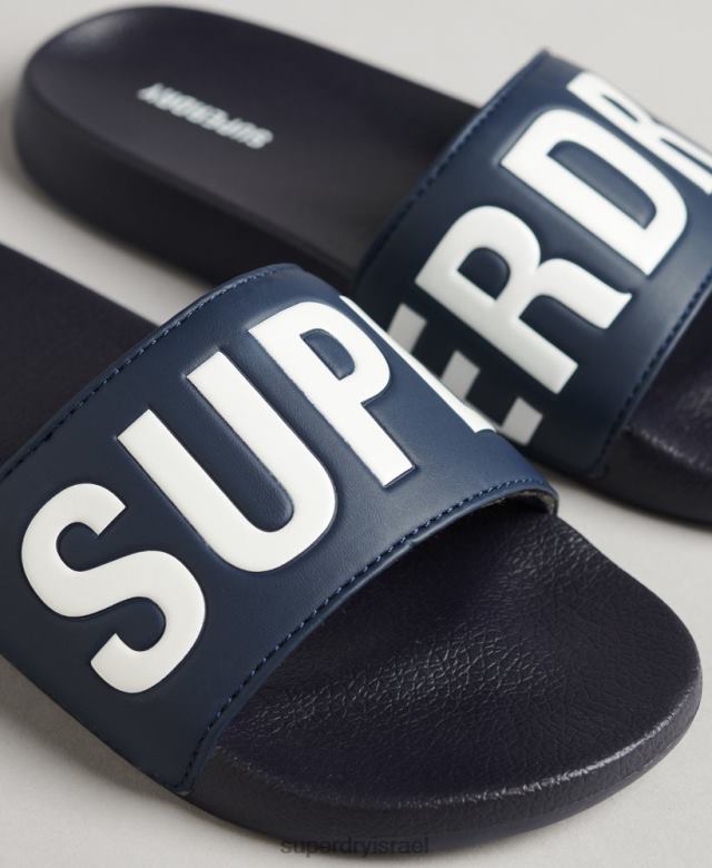 il Superdry נשים מחווני ליבה לבריכה חיל הים 4LX2Z4370 נעליים