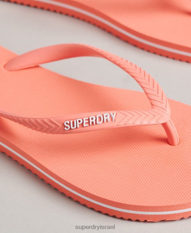 il Superdry נשים כפכפים קלאסיים וינטג' אלמוג 4LX2Z4397 נעליים