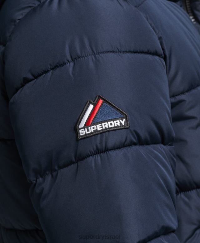 il Superdry גברים פחזנית ספורט חיל הים 4LX2Z4462 הַלבָּשָׁה