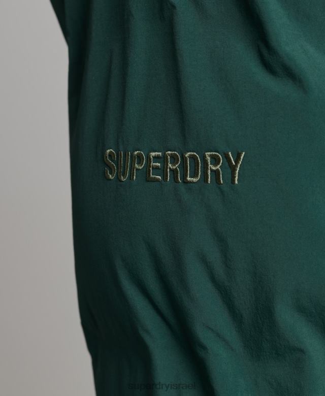 il Superdry גברים מעיל נפוח קופסתי ירוק 4LX2Z4543 הַלבָּשָׁה