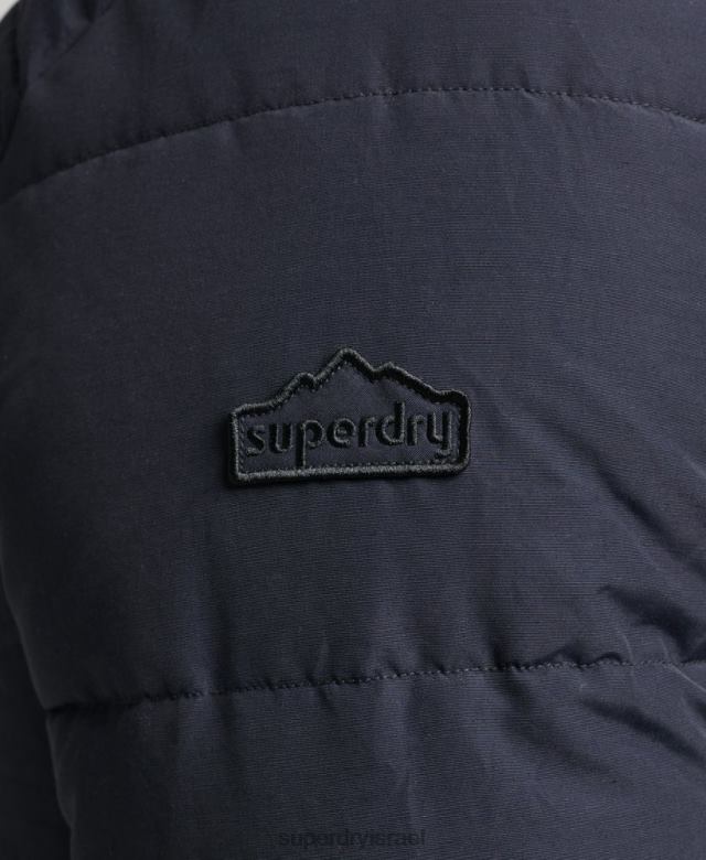 il Superdry גברים מעיל פחזנית הרים חיל הים 4LX2Z4559 הַלבָּשָׁה