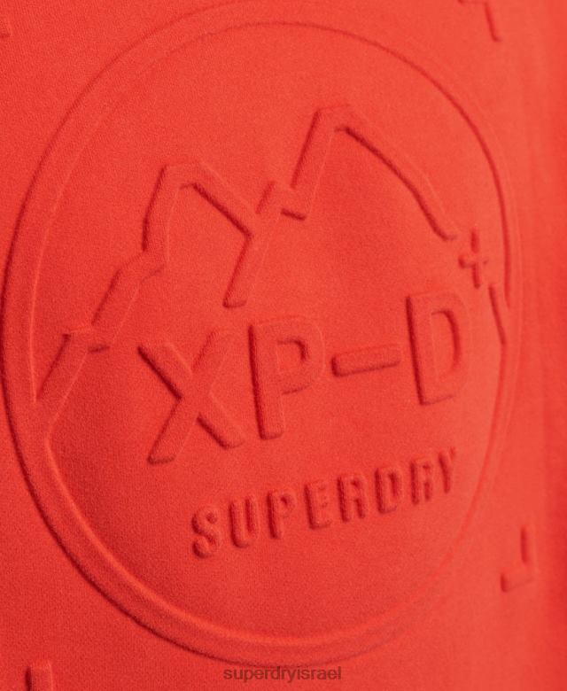 il Superdry גברים סווטשירט משוחרר של צוות משלחת אָדוֹם 4LX2Z5013 הַלבָּשָׁה