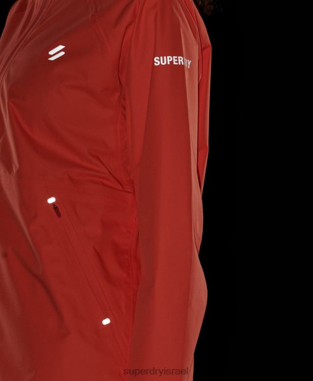 il Superdry נשים מעיל חסין מים אלמוג 4LX2Z5488 הַלבָּשָׁה