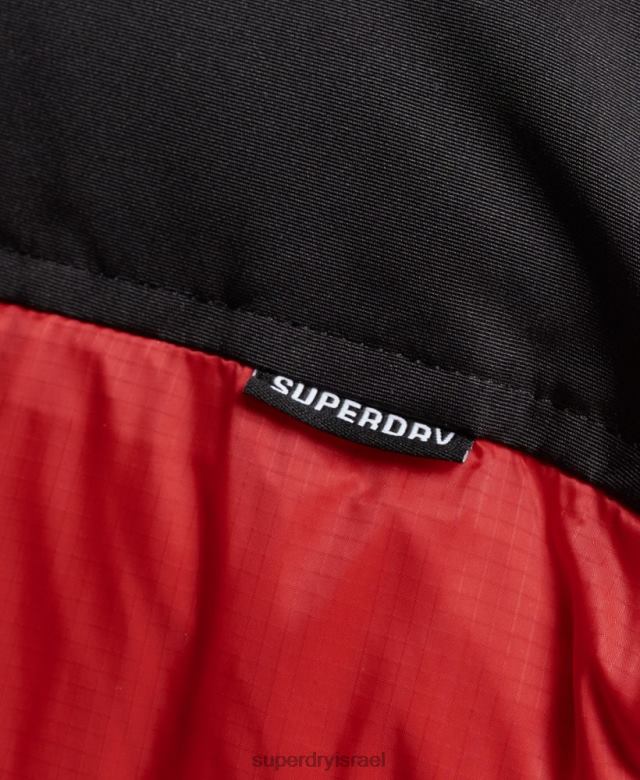 il Superdry נשים מעיל ספורט סטייל קוד פאפר אָדוֹם 4LX2Z5524 הַלבָּשָׁה