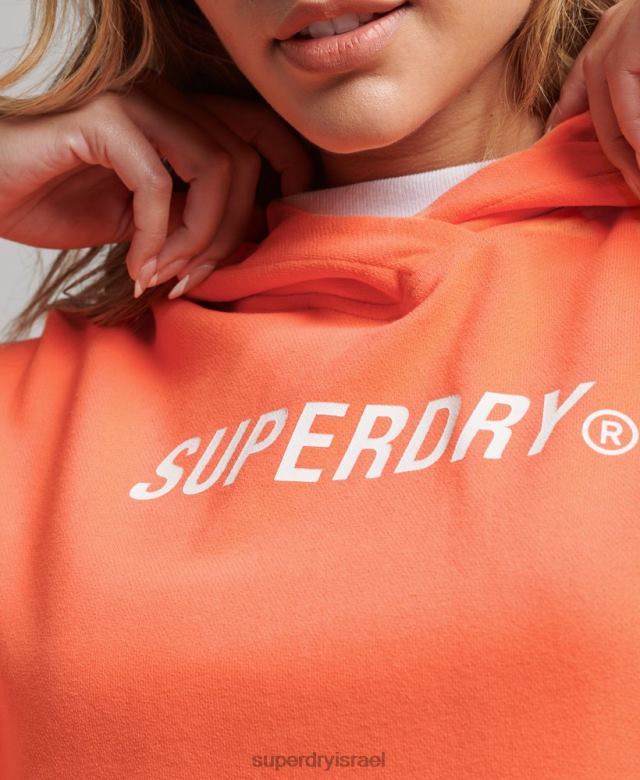 il Superdry נשים קפוצ'ון קופסת קפוצ'ון קוד ליבה ספורט וָרוֹד 4LX2Z5937 הַלבָּשָׁה