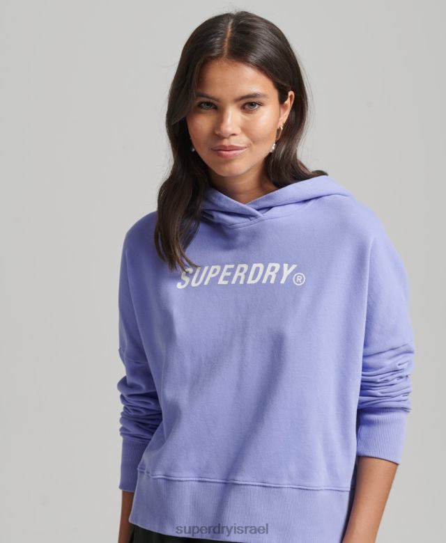 il Superdry נשים קפוצ'ון קופסת קפוצ'ון קוד ליבה ספורט סָגוֹל 4LX2Z6071 הַלבָּשָׁה