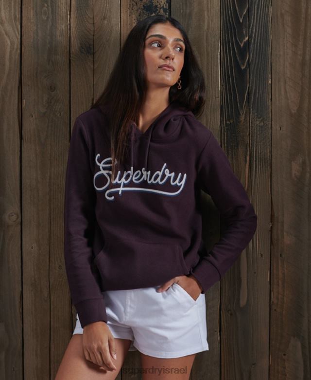 il Superdry נשים קפוצ'ון צלעות רך במיוחד סָגוֹל 4LX2Z6180 הַלבָּשָׁה