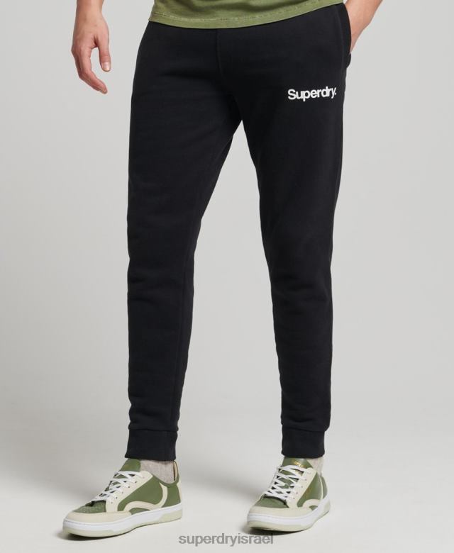 il Superdry גברים נעלי ריצה קלאסיות עם לוגו ליבה שָׁחוֹר 4LX2Z6441 הַלבָּשָׁה