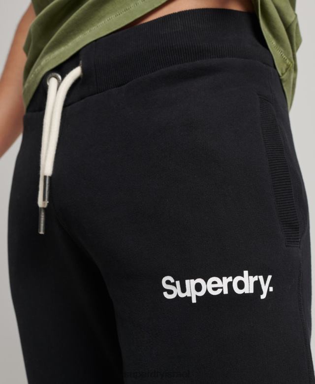 il Superdry גברים נעלי ריצה קלאסיות עם לוגו ליבה שָׁחוֹר 4LX2Z6441 הַלבָּשָׁה