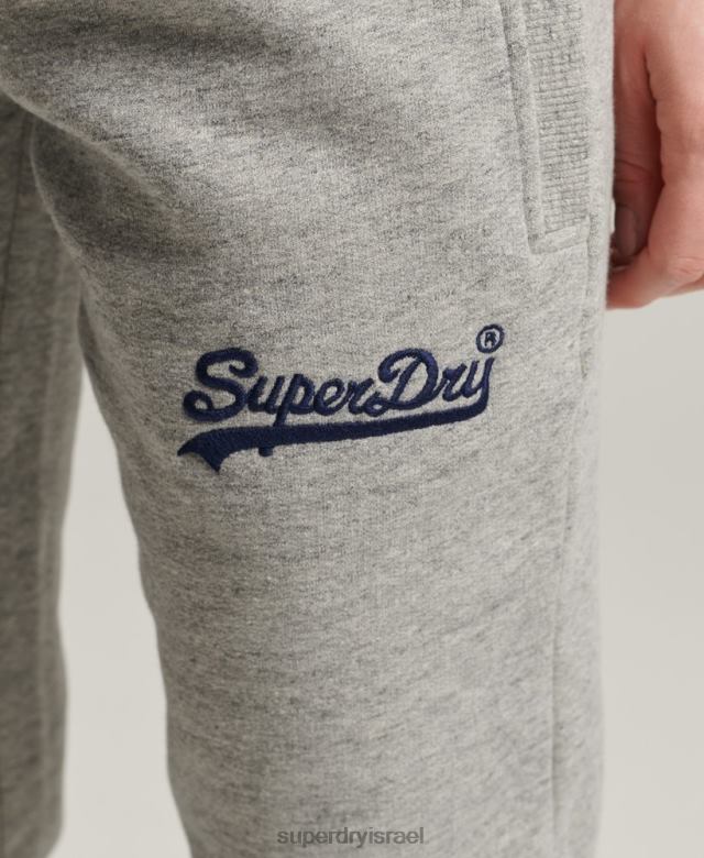 il Superdry נשים נעלי ספורט וינטג' לקולג' אפור 4LX2Z6656 הַלבָּשָׁה