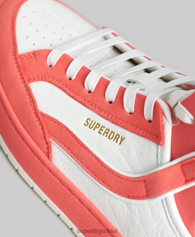 il Superdry נשים נעלי סלסילה טבעונית וינטג' גבוהה אלמוג 4LX2Z6759 נעליים