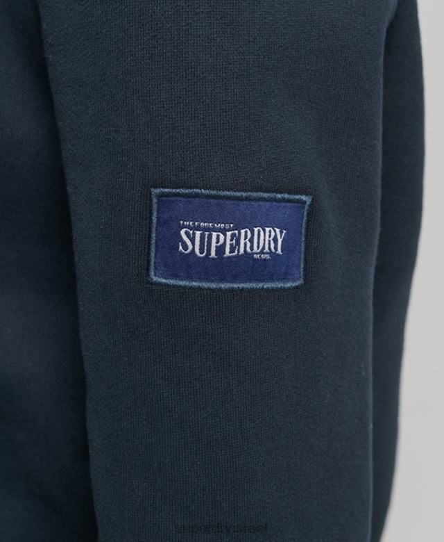 il Superdry נשים קפוצ'ון פרחוני בסגנון תסריט חיל הים 4LX2Z6773 הַלבָּשָׁה