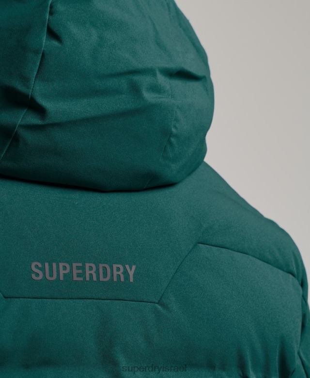 il Superdry גברים מעיל סקי ראדאר פרו טורקיז 4LX2Z971 הַלבָּשָׁה