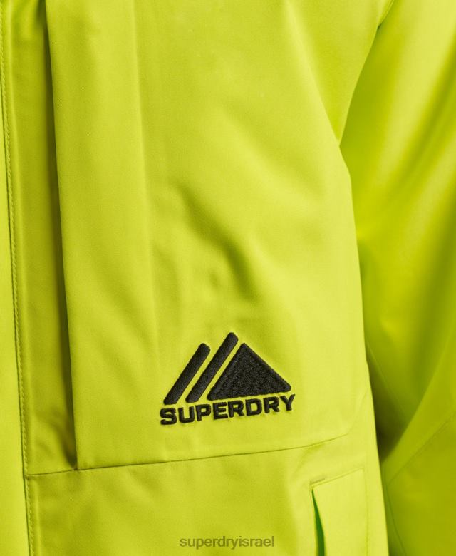 il Superdry גברים מעיל אולטרה שלג צהוב 4LX2Z977 הַלבָּשָׁה