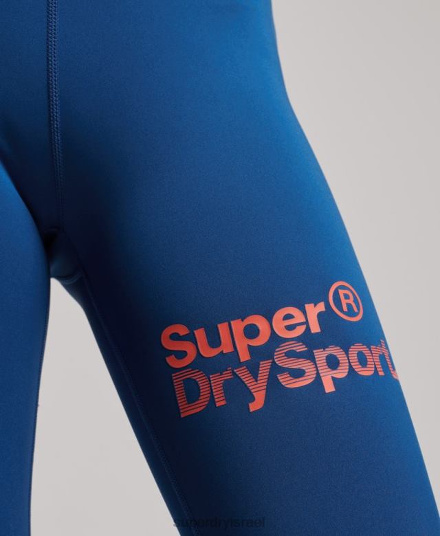 il Superdry נשים אימון חותלות קרוס 7/8 כְּחוֹל 4LX2Z4056 הַלבָּשָׁה