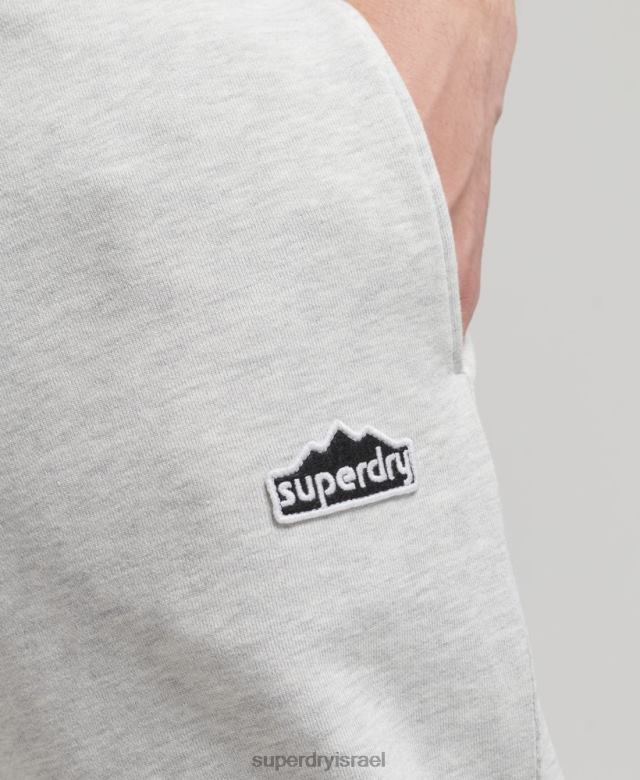 il Superdry גברים נעלי שטח וינטג' משנות ה-90 אפור בהיר 4LX2Z6373 הַלבָּשָׁה