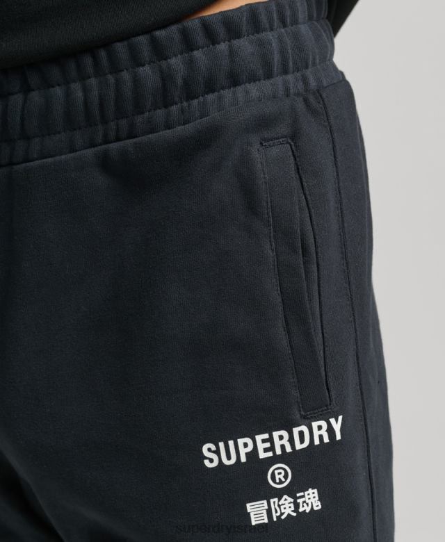 il Superdry גברים מכנסי ספורט קוד core חיל הים 4LX2Z360 הַלבָּשָׁה