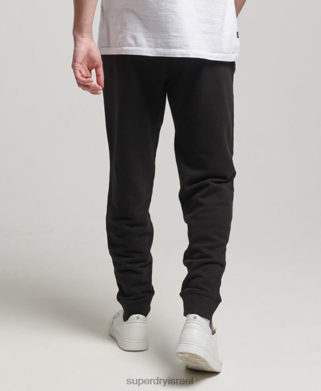 il Superdry גברים קוד core sport joggers שָׁחוֹר 4LX2Z6377 הַלבָּשָׁה