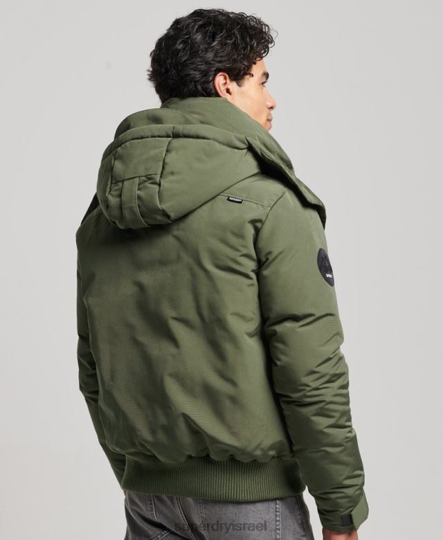 il Superdry גברים מעיל מרופד של expedition everest bomber חָקִי 4LX2Z4524 הַלבָּשָׁה