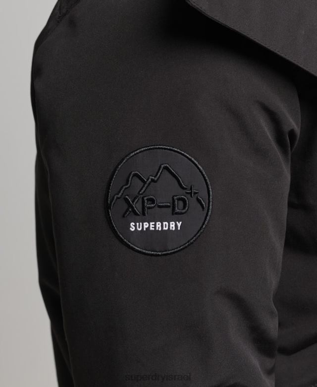 il Superdry גברים מעיל מרופד של expedition everest bomber שָׁחוֹר 4LX2Z4591 הַלבָּשָׁה