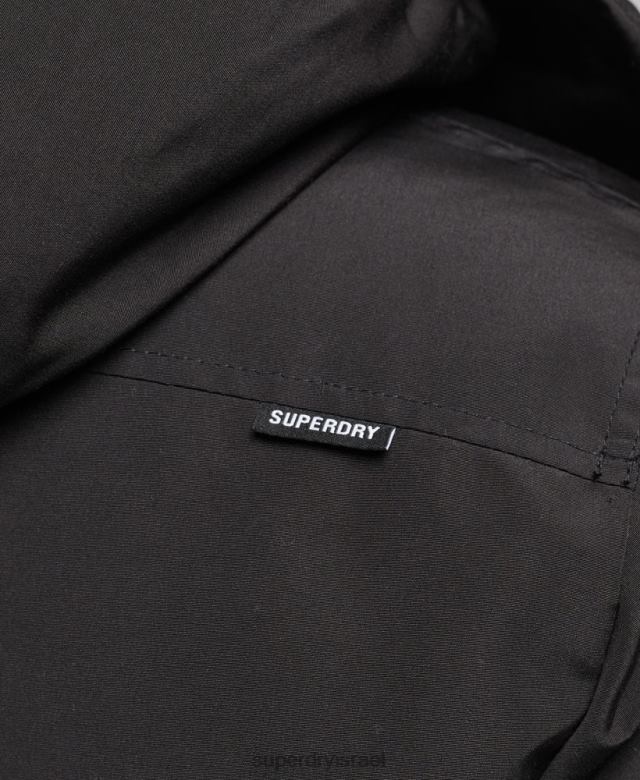 il Superdry גברים מעיל מרופד של expedition everest bomber שָׁחוֹר 4LX2Z4591 הַלבָּשָׁה