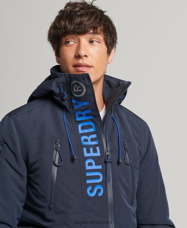 il Superdry גברים מעיל מעיל רוח אולטימטיבי sd חיל הים 4LX2Z1092 הַלבָּשָׁה