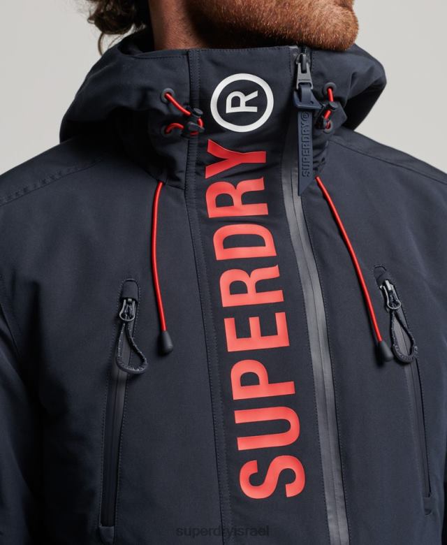 il Superdry גברים מעיל מעיל רוח אולטימטיבי sd חיל הים 4LX2Z1101 הַלבָּשָׁה