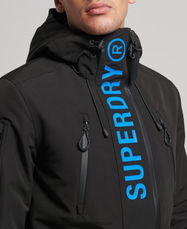 il Superdry גברים מעיל מעיל רוח אולטימטיבי sd שָׁחוֹר 4LX2Z922 הַלבָּשָׁה