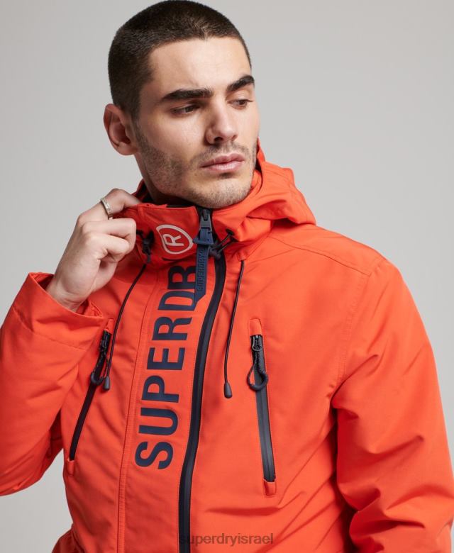 il Superdry גברים מעיל מעיל רוח אולטימטיבי sd תפוז 4LX2Z998 הַלבָּשָׁה