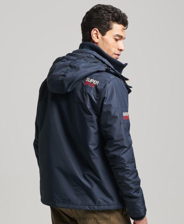 il Superdry גברים מעיל הרים sd windcheater חיל הים 4LX2Z1014 הַלבָּשָׁה