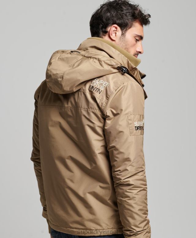 il Superdry גברים מעיל הרים sd windcheater חום 4LX2Z1111 הַלבָּשָׁה