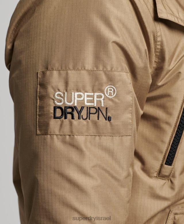 il Superdry גברים מעיל הרים sd windcheater חום 4LX2Z1111 הַלבָּשָׁה