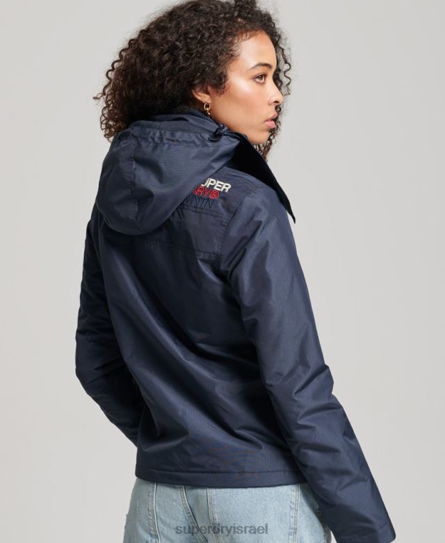 il Superdry נשים מעיל הרים sd-windcheater חיל הים 4LX2Z3558 הַלבָּשָׁה