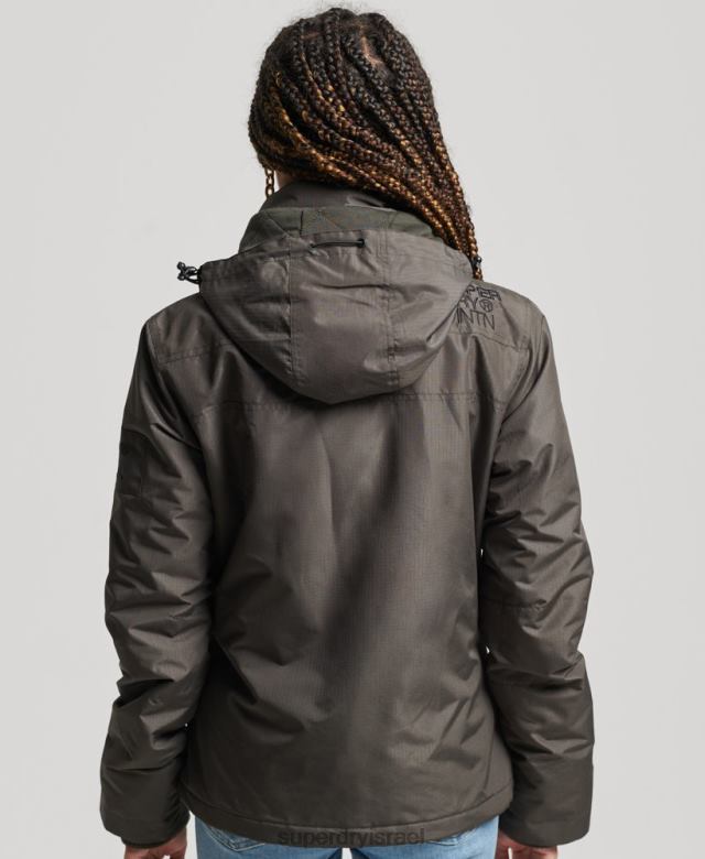 il Superdry נשים מעיל הרים sd-windcheater ירוק 4LX2Z3728 הַלבָּשָׁה