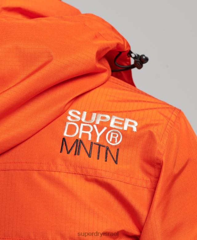 il Superdry גברים מעיל הרים sd windcheater תפוז 4LX2Z944 הַלבָּשָׁה