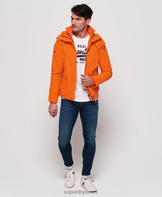 il Superdry גברים קפוצ'ון טכני פופ zip sd-windcheater מעיל כְּחוֹל 4LX2Z4791 הַלבָּשָׁה